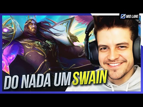 SWAIN MID completamente DO NADA! 🦇🦇