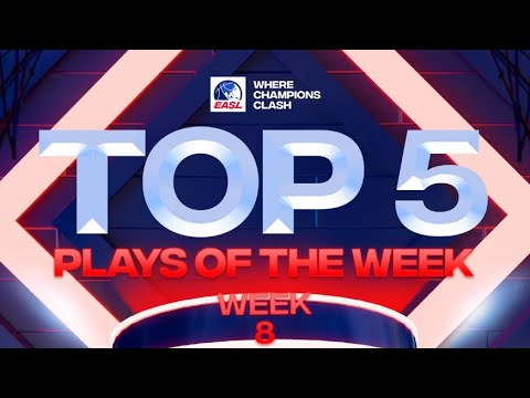 EASL 2024-25 Season | Top 5 Plays Week 8 (December 11, 2024)