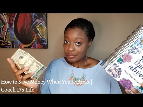 How to Save Money When You're Broke| Budget Plan with Me| Coach D's Life