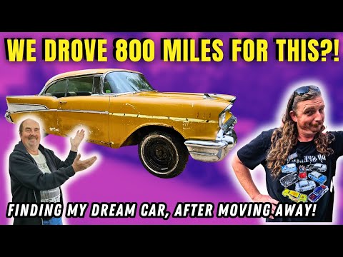 Finding My Dream Car 800 Miles Away In the Pouring Rain! A Real 2-Door Hardtop!