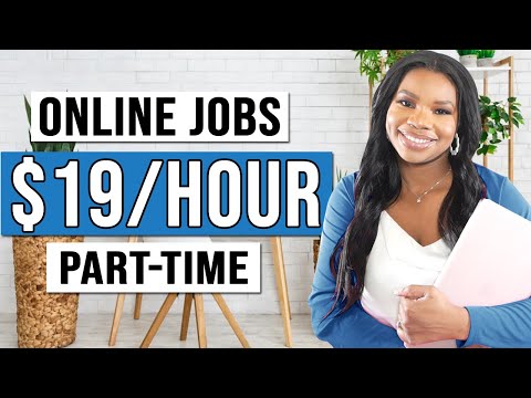 Apply Now: $19/Hour Part-Time Work From Home Job Perfect for Beginners!