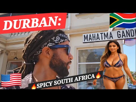 SOUTH AFRICA 🇿🇦 DURBAN 1st day AFRICAN AMERICAN 😱 WOW!