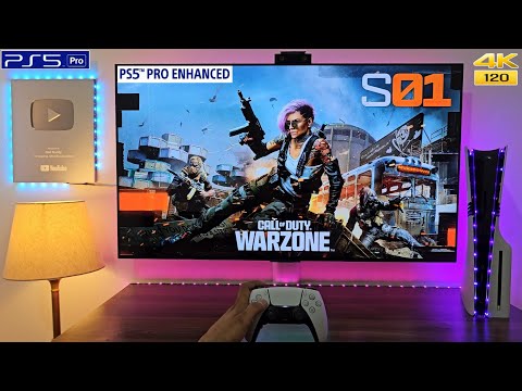 Call Of Duty Warzone (PS5 PRO) 4K HDR 120FPS