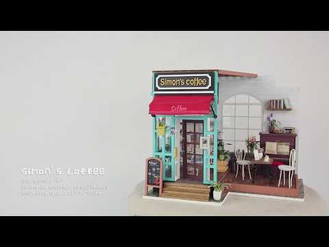 Rolife dollhouse kit - Simon's coffee - DG109