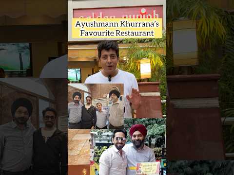 Ayushmann Khuranna’a Favourite Restaurant #ayushmankhurana #streetfoood #foodlover #indianstreetfood