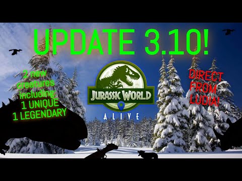 OFFICIAL TEASER- UPDATE 3.10 COMING! |Jurassic World Alive | RELEASE NOTES November 21