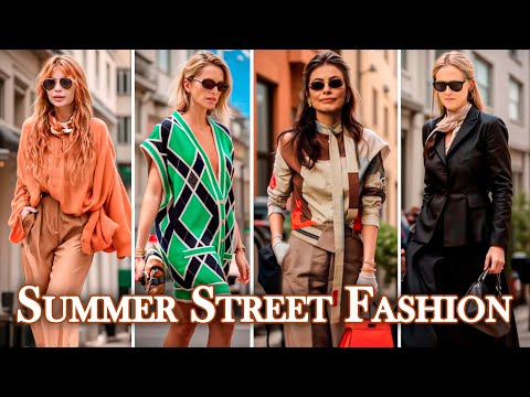 SUMMER/SPRING  STREET STYLE 2024 #springfashion2024 #summer2024 #venice2024