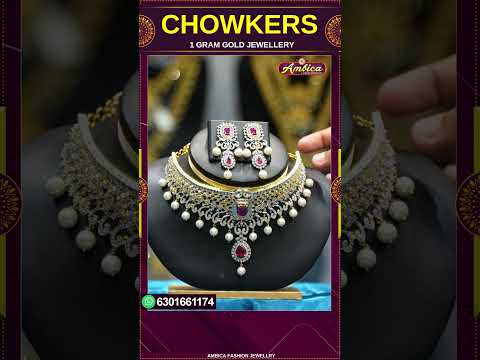 #Shorts Chowkers  Collection 1GramGold Jewelry