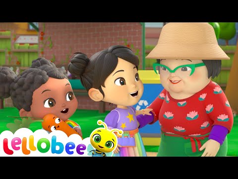 Smiles Around the Barn: Ella Spreads Joy | 🌻Lellobee City Farm - Kids Playhouse Song Mix