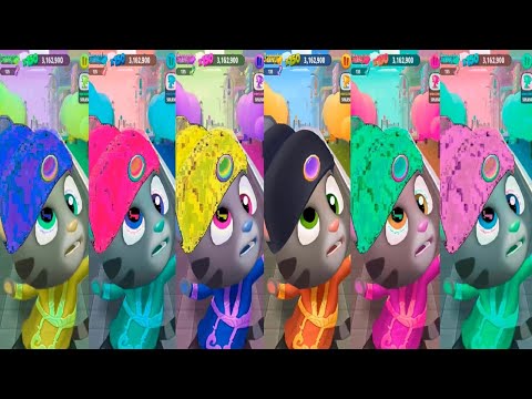 Colors Reaction Talking Tom Gold Run Chinese Version Fortune Tom VS Boss Fight Android Gameplay HD