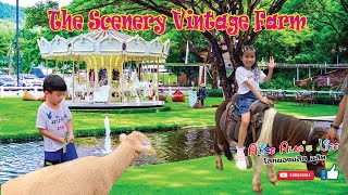 เที่ยวThe Scenery Vintage Farm พี่อลิซ น้องอลัน : Alice Alan's Life