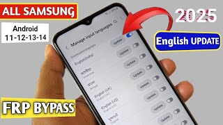 💡 Samsung FRP Bypass 2025 | Samsung Gmail Account Unlock | Android 11-12-13-14✔️No Need TalkBack