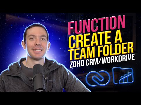 Function: Create WorkDrive Team folder from Zoho CRM