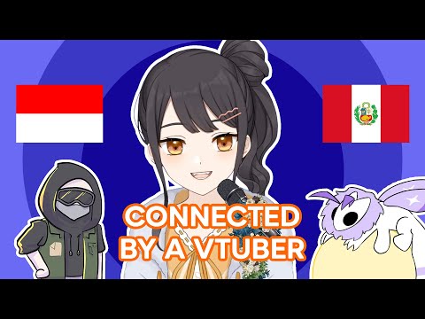 content talk : how this vtuber connect two people across the world ft  @andresmc1802  #vtuber