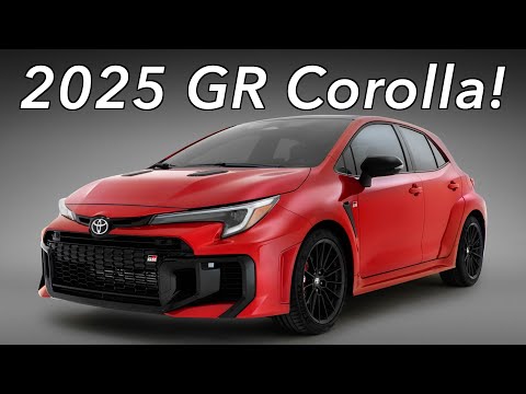 The 2025 Toyota GR Corolla is Here: An Automatic Joins the Show. More Torque too!