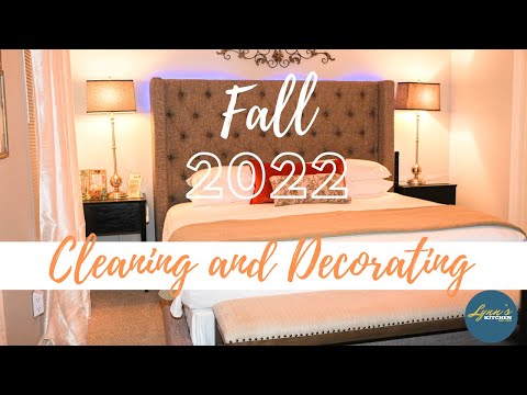 Fall Cleaning & Decorating|Bedroom|Bathroom 2022.  #falldecor2022 #cleaningmotivation #fallcleaning