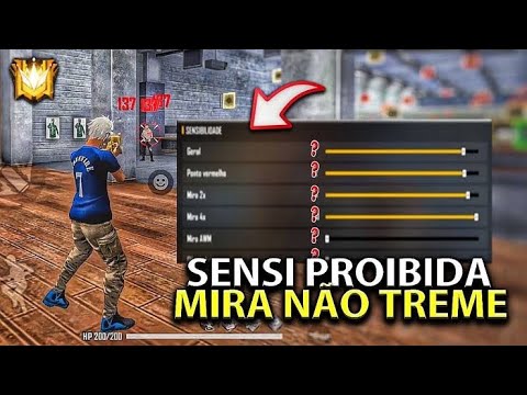 SENSI NOVA ATUALIZAÇÃO VIP😈⚙️ MIRA NÃO TREME! A MELHOR SENSIBILIDADE PARA SUBIR CAPA NO FREE FIRE