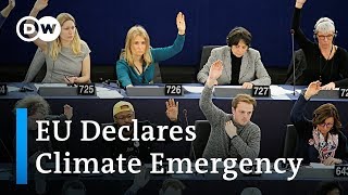 European Parliament declares climate emergency | DW News