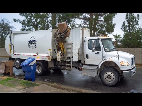 Freightliner M2 - KANN Curb Master SLEA Garbage Truck