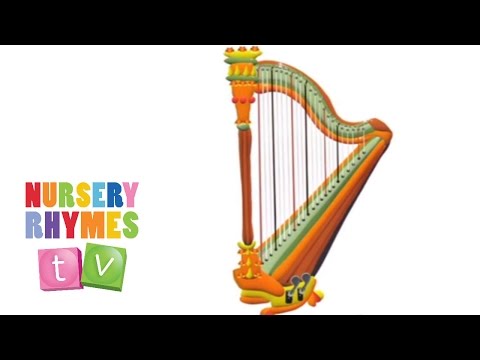 *HARP* | Musical Instruments | Nursery Rhymes TV | Music For Kids