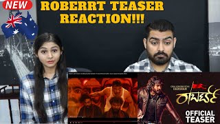 ROBERRT 4K TEASER Reaction!!! by an AUSTRALIAN Couple | Challenging Star Darshan | Teaser looks EPIC