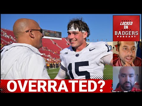 Is Penn State slighly overrated prior to the big game against the Wisconsin Badgers!