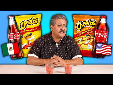 Can Mexican Dads Taste The Difference? Mexican Vs. American Snacks