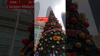 The tallest Christmas tree🎄 in kl..#shortvideo #youtubeshorts #ofwmalaysia #viralshort vira