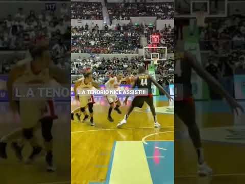 L.A TENORIO NICE ASSIST!!! / GINEBRA VS BAY AREA DRAGON / GAME 2 FINALS