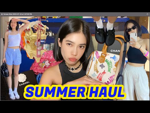 SUMMER HAUL | 20 must-have items / chanel unboxing, thai brands, skims, zara and more