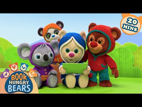 Read & Play | Fun Learning Videos for Kids | Book Hungry Bears | 9 Story Kids