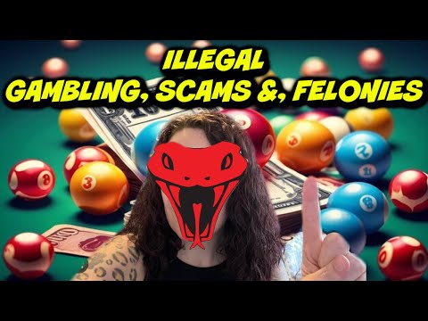 ILLEGAL Reselling Gambling, Lotteries & Scams Featuring Nicole SNAKE