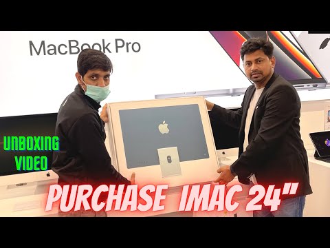 Imac 24 M1 chip purchase full unboxing video