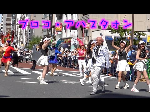 2024⛩️浅草サンバカーニバル👯‍♂️ブロコ・アハスタォン 🗳️ 選挙・自分に一票〜🕺S２リーグ🗼東京都港区のサンバチーム 🧨６発目⭐️４K大画面テレビジョン広角サンバ