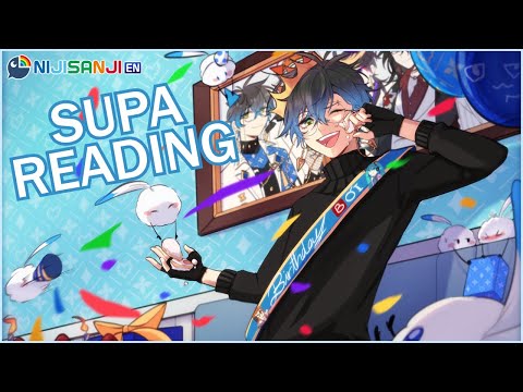 【SUPA READING】Birthday thanking!【NIJISANJI EN | Ike Eveland】