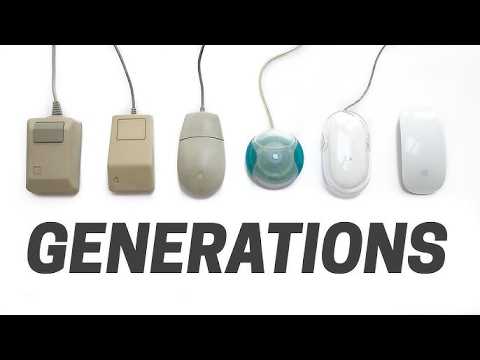 Evolution Of Apple Mouse