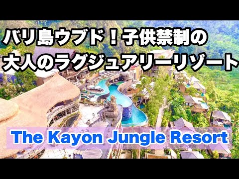 【バリ島アフタヌーンティー】子供禁制の大人のラグジュアリーリゾート　The Kayon Jungle Resort  ザ カヨン ジャングルリゾート  |  ルームツアー  |  アフタヌーンティー