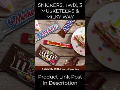 SNICKERS, TWIX, 3 MUSKETEERS & MILKY WAY #ad