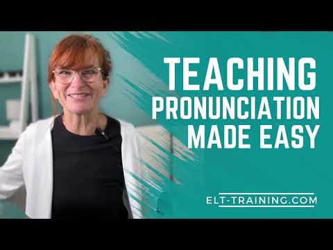 Ace Your Pronunciation Teaching; New Course from ELT-Training