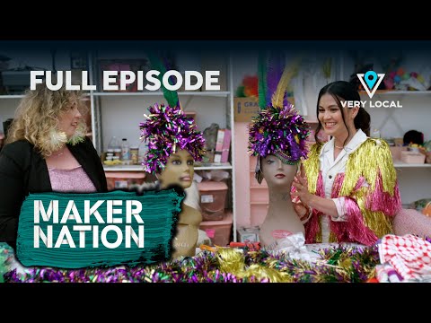 Crafting Headpieces and Wooden Toys  | Maker Nation | Stream FREE only on Very Local