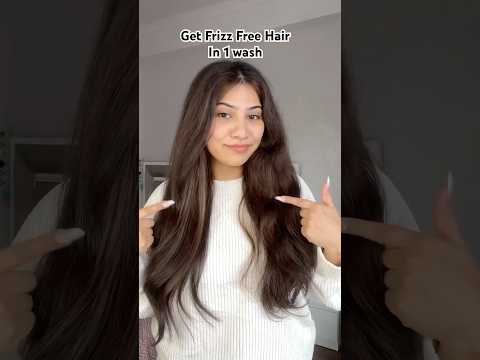 Get Frizz Free Hair in 1 wash