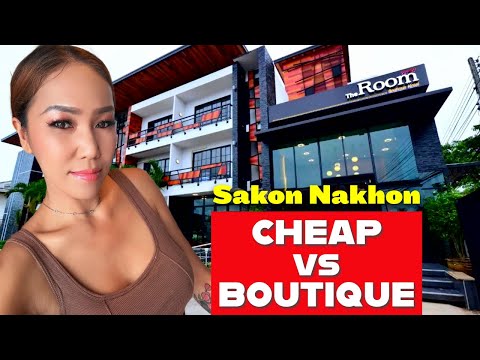 Isaan Rooms - Budget Monthly Rent vs Boutique Hotel (Sakon Nakhon, Thailand)