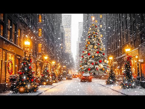 Instrumental Christmas Music 🎶 Beautiful Christmas Scenery with the Best Christmas Songs of All Time