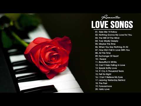 【20曲】 ★ 最も大きい古典美しい愛の歌 ★ Romantic English Love Songs ★ メロウゴールドソフトイングリッシュラヴソングコレクション