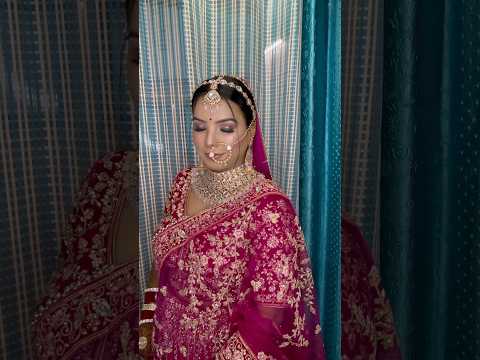 Bridal Makeover l Pahadi Bride Makeup l Trending Bridal Makeup #sabyasachilehenga #indianbridal