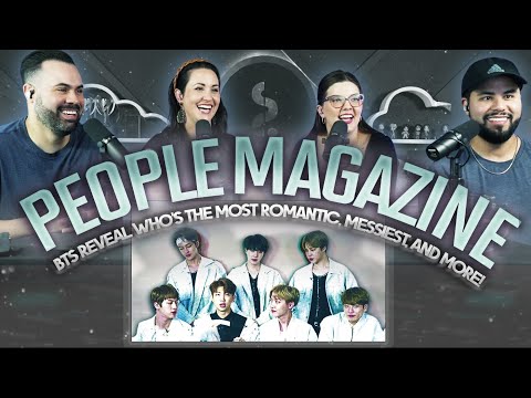 BTS "People Magazine Interview" -Reaction- Another chaotic and hilarious interview 😂| Couples React