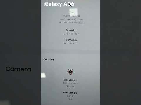 Galaxy A06 LTE #new #samsung