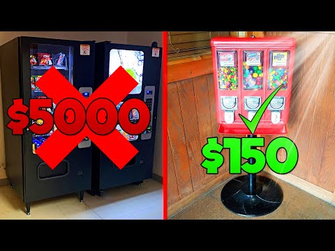 The MOST AFFORDABLE WAY To Start A Vending Machine Business!