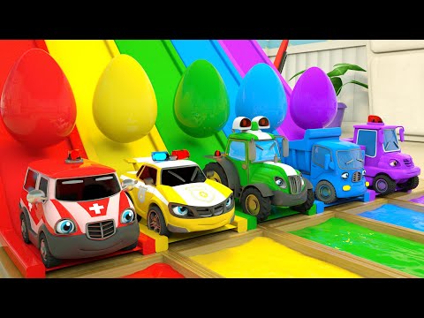 Bingo Song - Magical colorful pools and big eggs - Baby Nursery Rhymes & Kids Songs