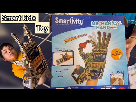 Smartivity toy review | Mechanical Hand | best stem based activity for 7+ kids #kidstoysvideo